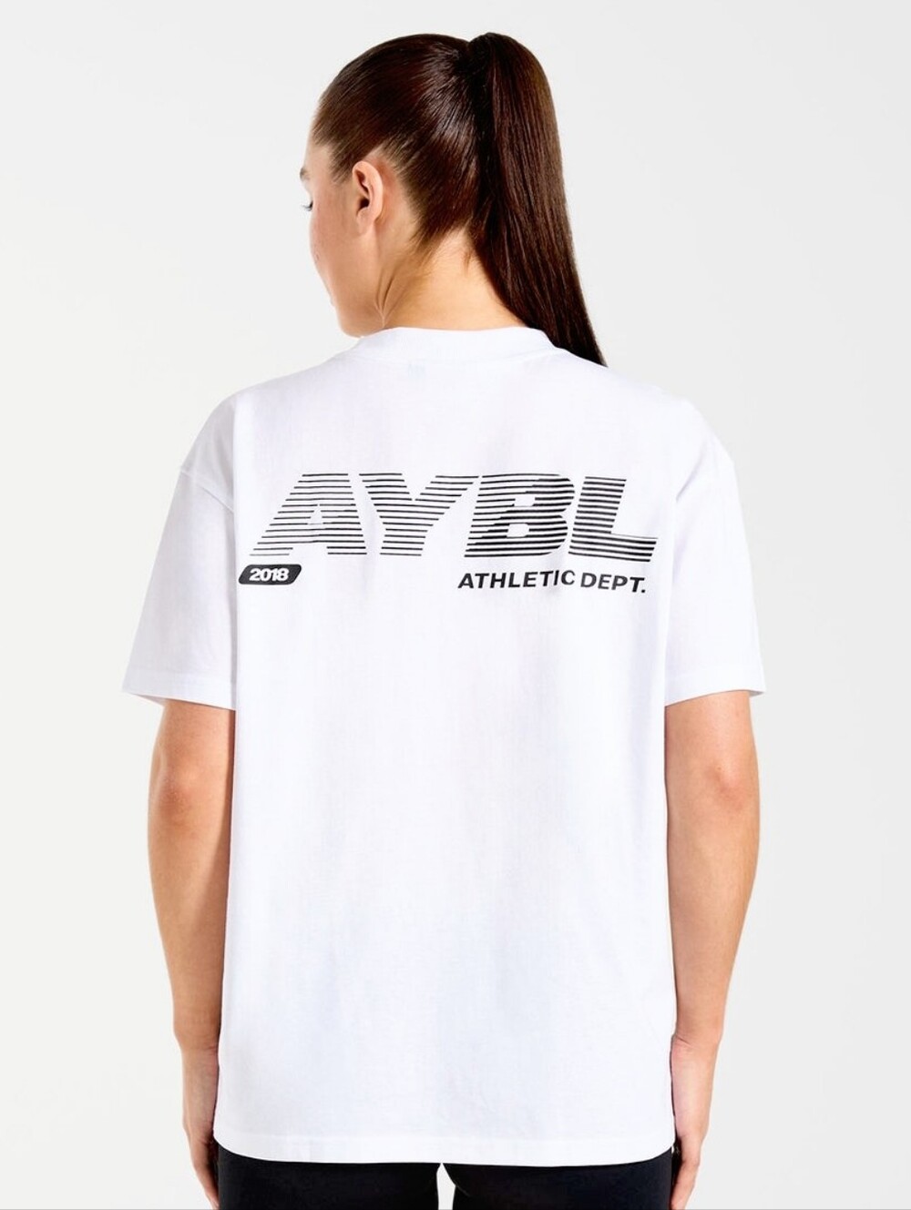 NEW AYBL Athletics Department Oversized T-Shirt White XL | NWT | Sold Out